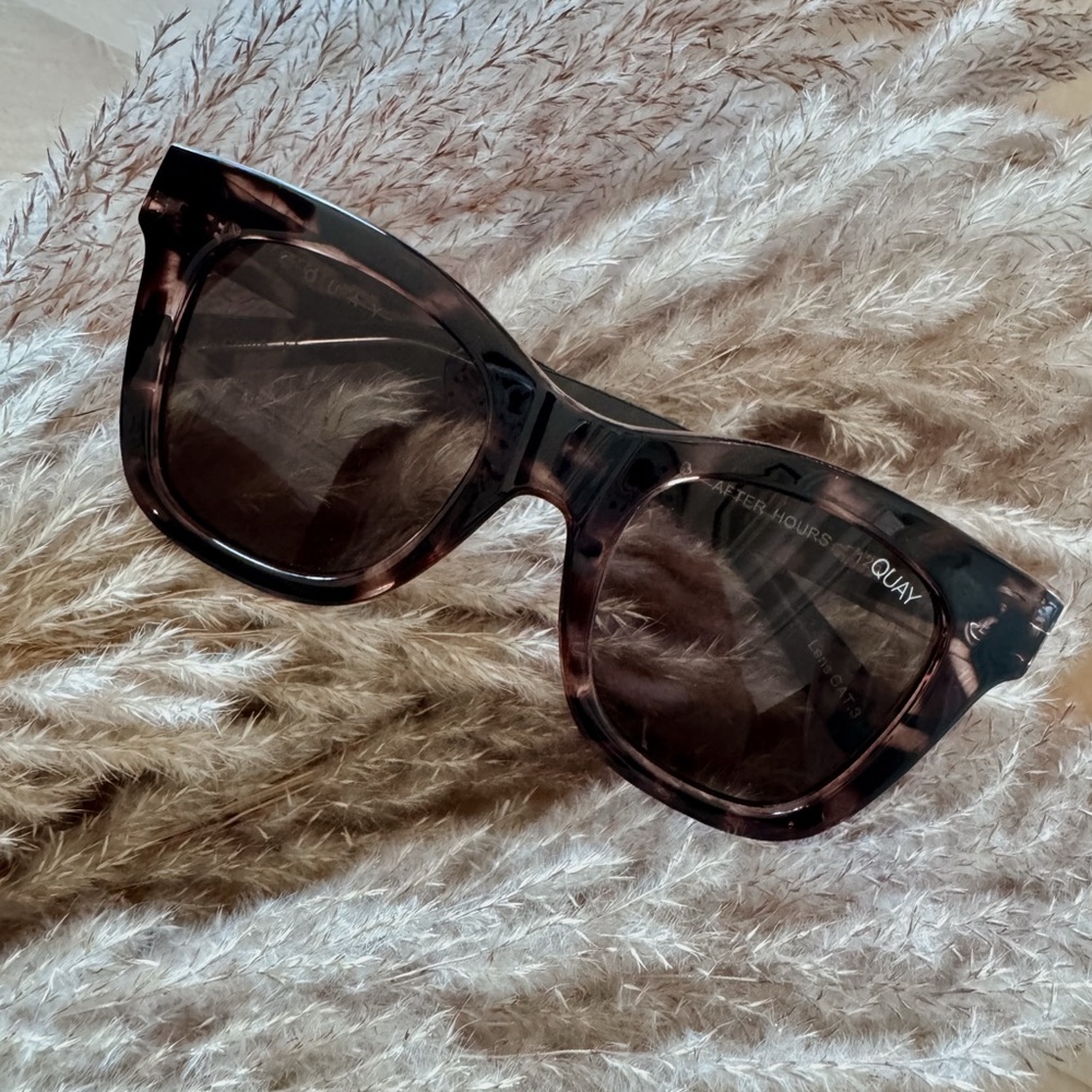 🤎 QUAY After Hours Tortoise / Brown Polarized Sunglasses 🤎